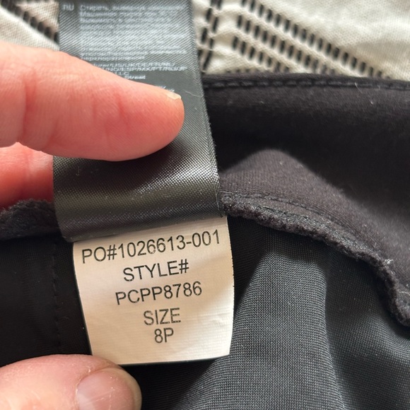 NYDJ Black classic trouser pant with Sculpt Her technology 8P - Picture 8 of 8